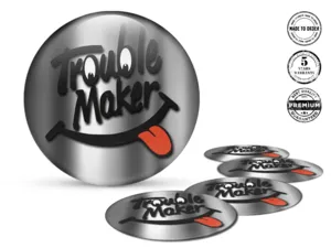 Wheel Badge Logo Limited Sport Racing Dome